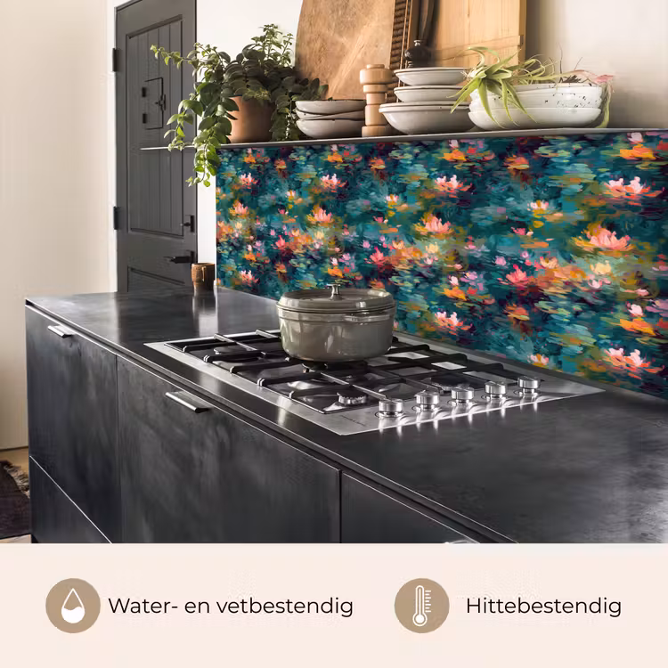 Keuken achterwand - Waterlelies - Vijver - Water — 5