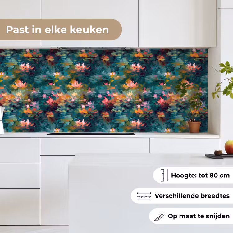 Keuken achterwand - Waterlelies - Vijver - Water — 7