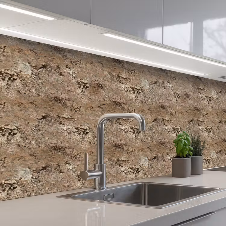 Keuken achterwand - Beige - Graniet - Ruw — 2