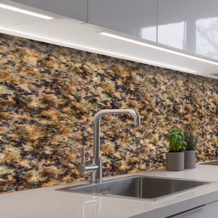 Keuken achterwand - Graniet - Kleur - Bruin — 2
