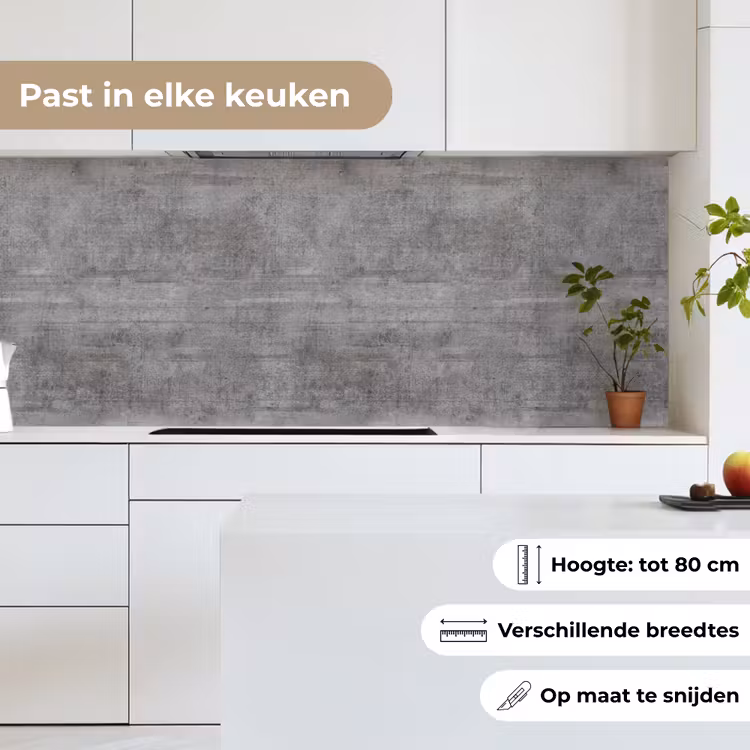 Keuken achterwand - Beton - Patroon - Antiek — 7