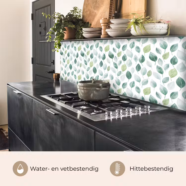 Keuken achterwand - Blad - Mix - Fris - Groen — 5