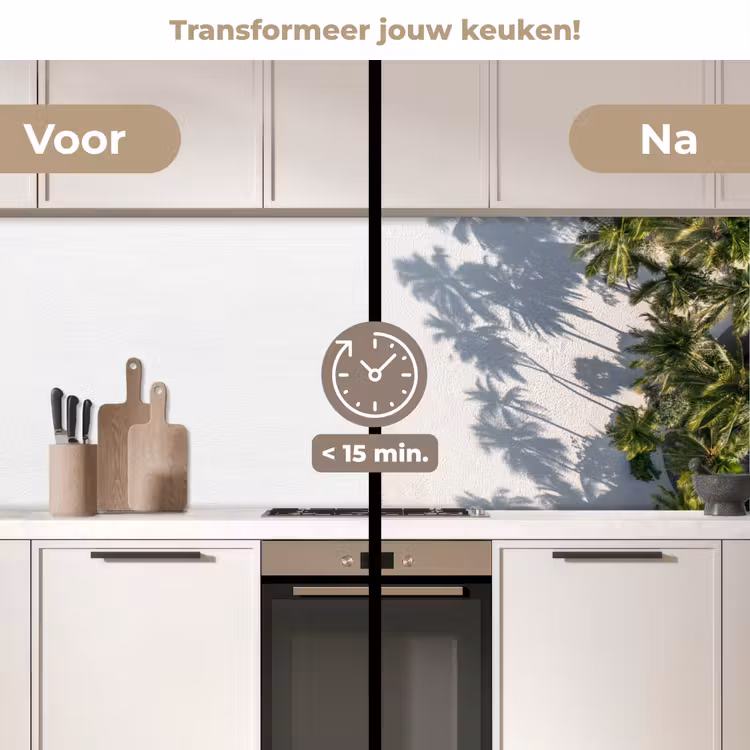 Keuken achterwand - Landschap - Zee - Strand — 3