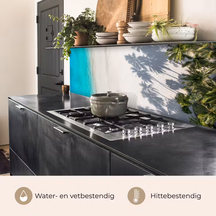 Keuken achterwand - Landschap - Zee - Strand — 5