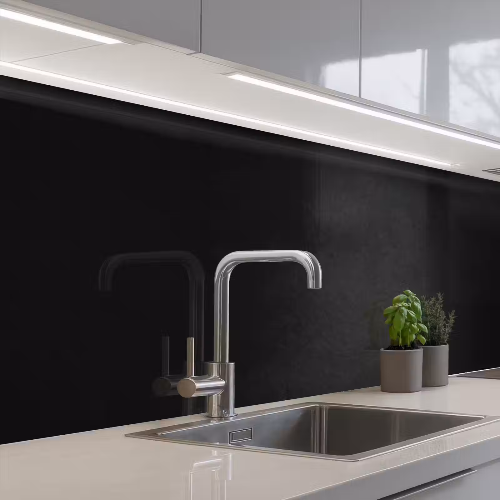 Keuken achterwand - Nachtelijke Stilte — 1