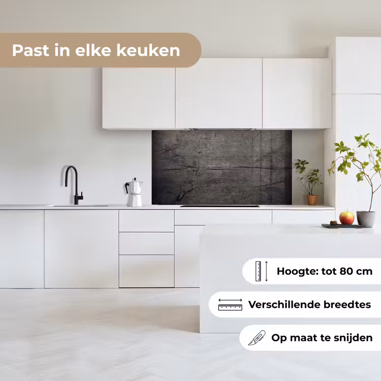Keuken achterwand - Beton - Grijs - donker — 6