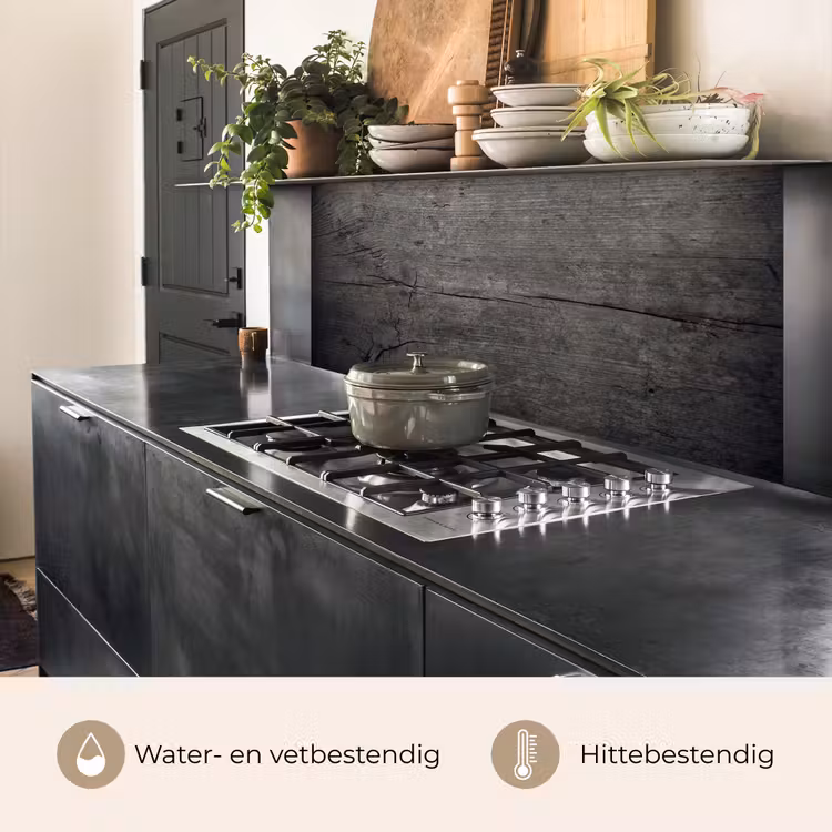 Keuken achterwand - Beton - Grijs - donker — 7
