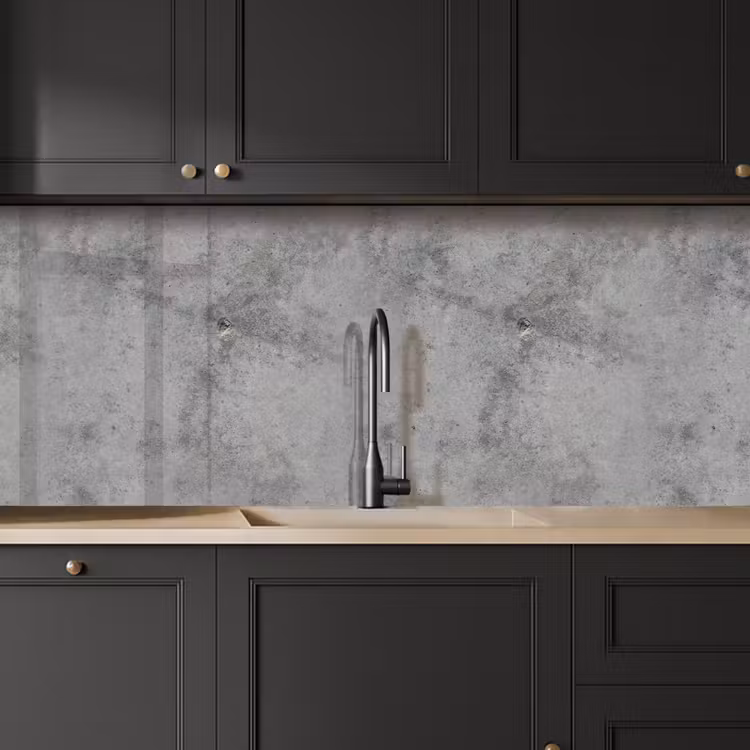 Keuken achterwand - Beton - Grijs - Patronen — 6