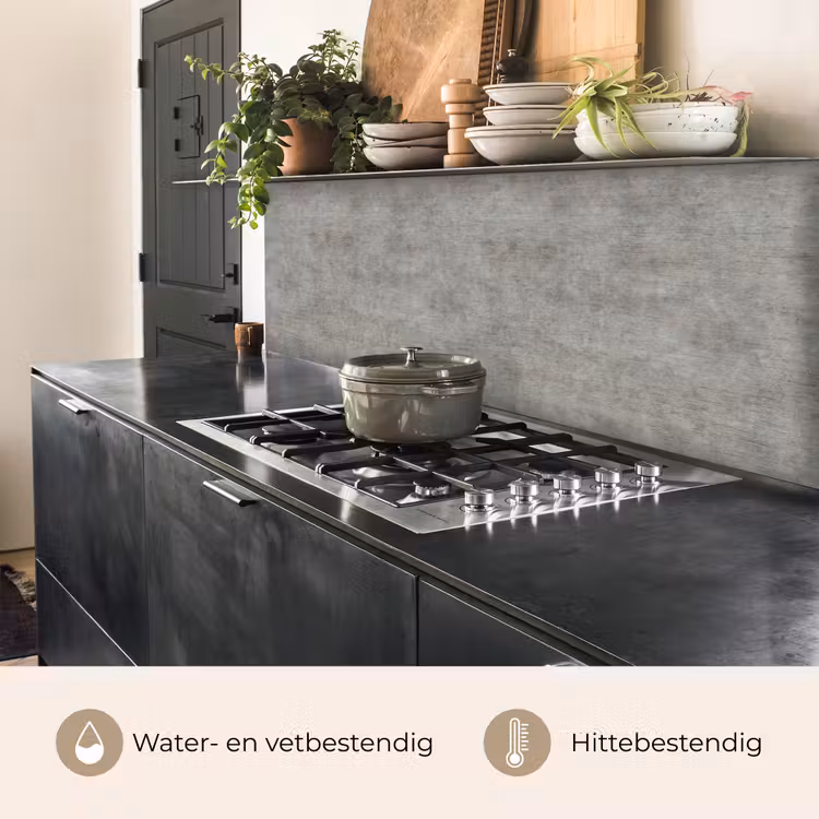 Keuken achterwand - Beton - Muur - Patronen — 5