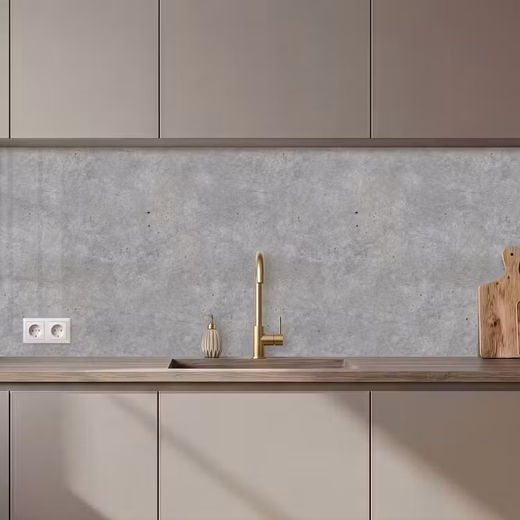 Keuken achterwand - Beton - Patronen - Industrieel — 1