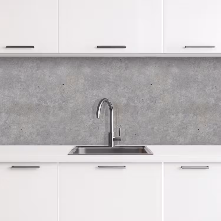 Keuken achterwand - Beton - Patronen - Industrieel — 4