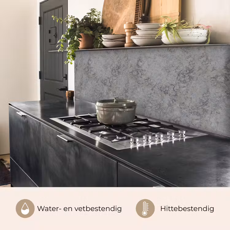 Keuken achterwand - Industrieel - Beton - Patronen — 5