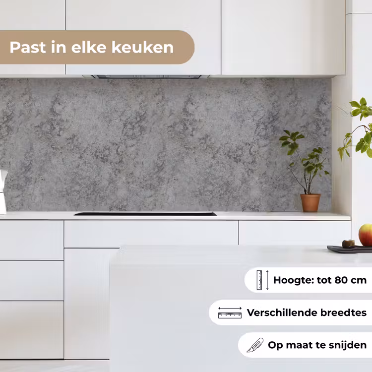 Keuken achterwand - Industrieel - Beton - Patronen — 7