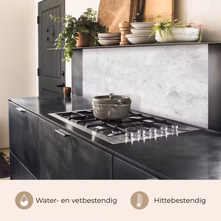 Keuken achterwand - Marmer - Textuur - Grijs - Marmerlook — 7