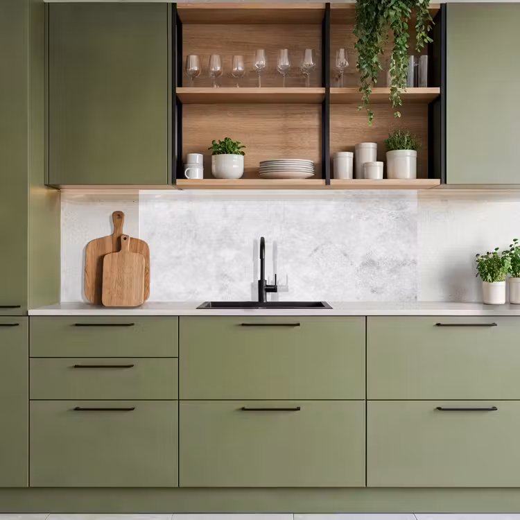 Keuken achterwand - Marmer - Textuur - Grijs - Marmerlook — 8