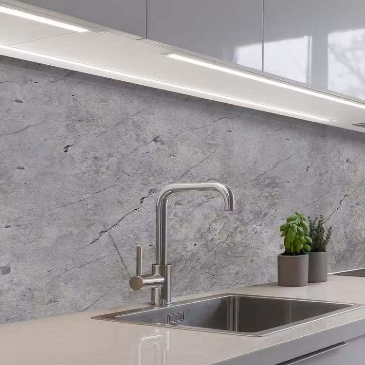 Keuken achterwand - Patronen - Beton - Oud — 2