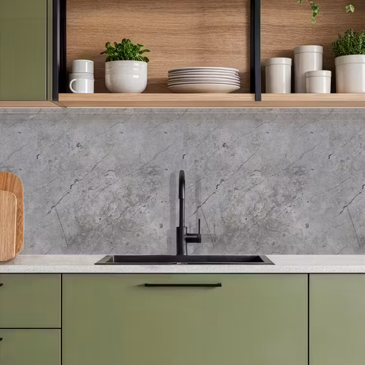 Keuken achterwand - Patronen - Beton - Oud — 8