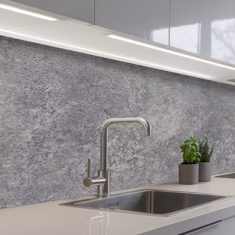 Keuken achterwand - Patronen - Industrieel - Beton — 2