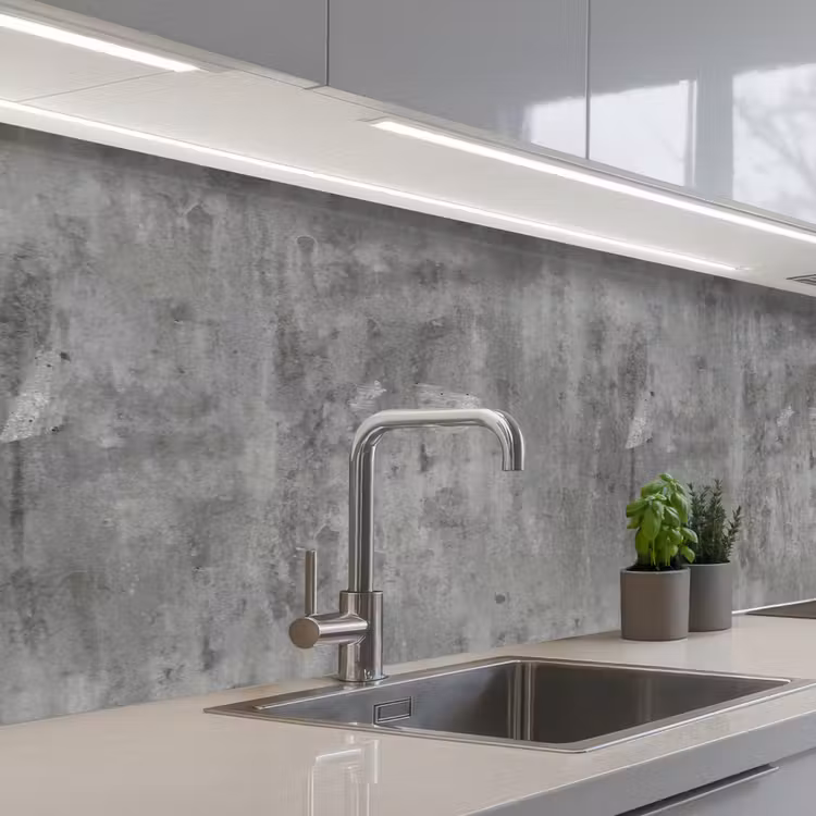 Keuken achterwand - Roest - Beton - Patroon — 2