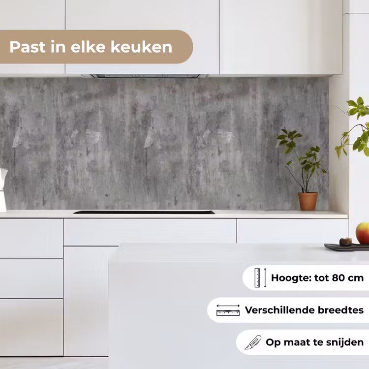 Keuken achterwand - Roest - Beton - Patroon — 7