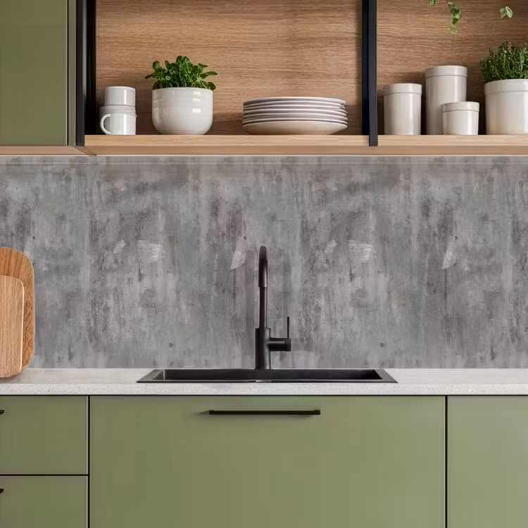 Keuken achterwand - Roest - Beton - Patroon — 8