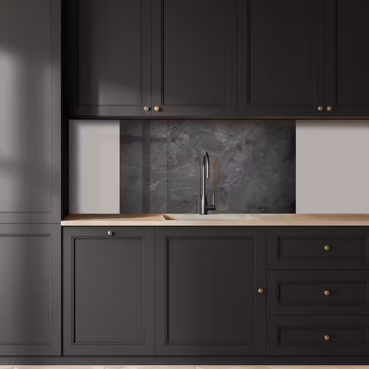 Keuken achterwand - Schemerig Betonlandschap — 4