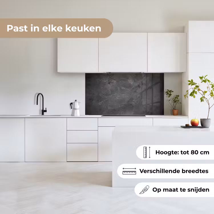 Keuken achterwand - Schemerig Betonlandschap — 6