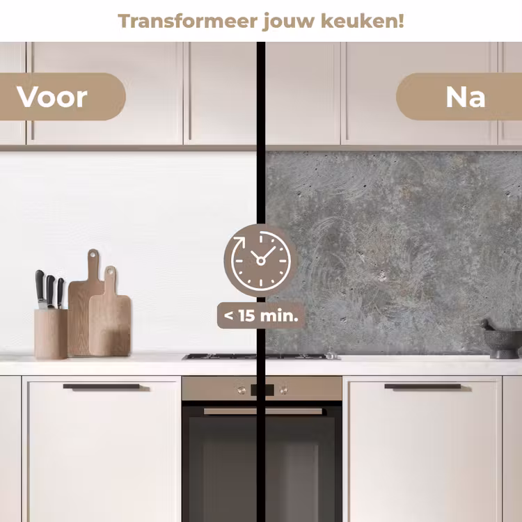 Keuken achterwand - Stenen - Beton - Patronen — 3