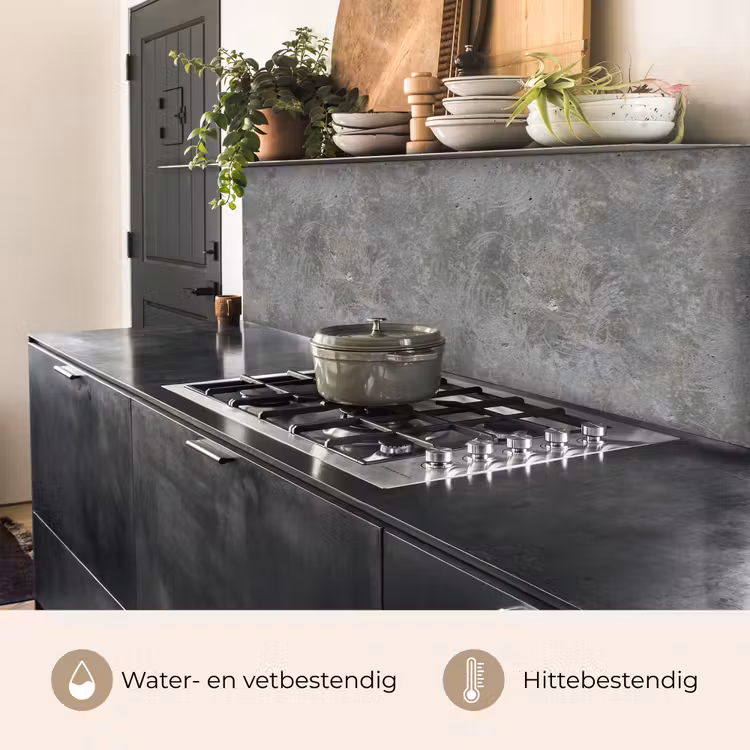 Keuken achterwand - Stenen - Beton - Patronen — 5