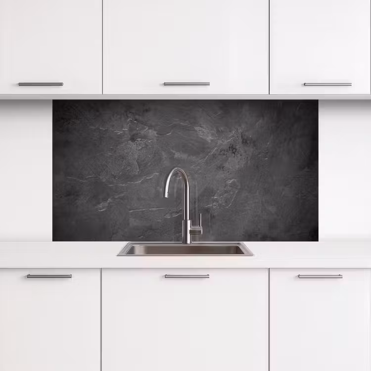 Keuken achterwand - Vergeten Betonnen Canvas — 3