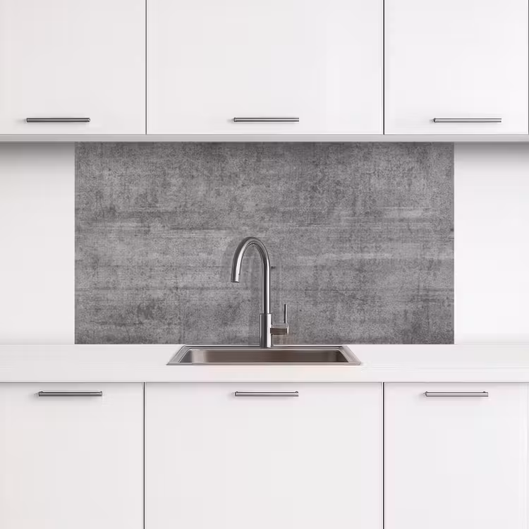 Keuken achterwand - Verweerd Betonnen Doek — 3