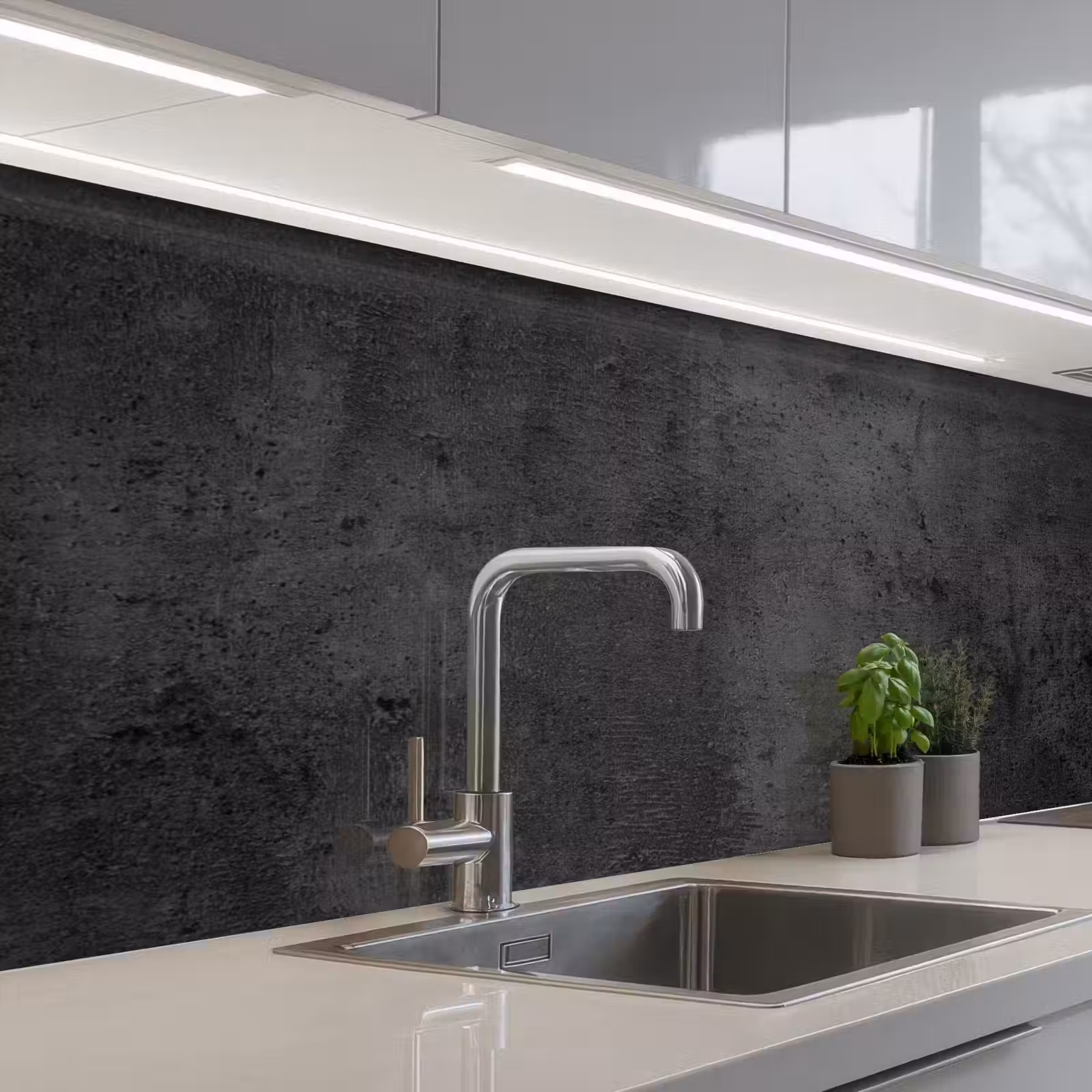 Keuken achterwand - Verborgen in de Schaduw — 1