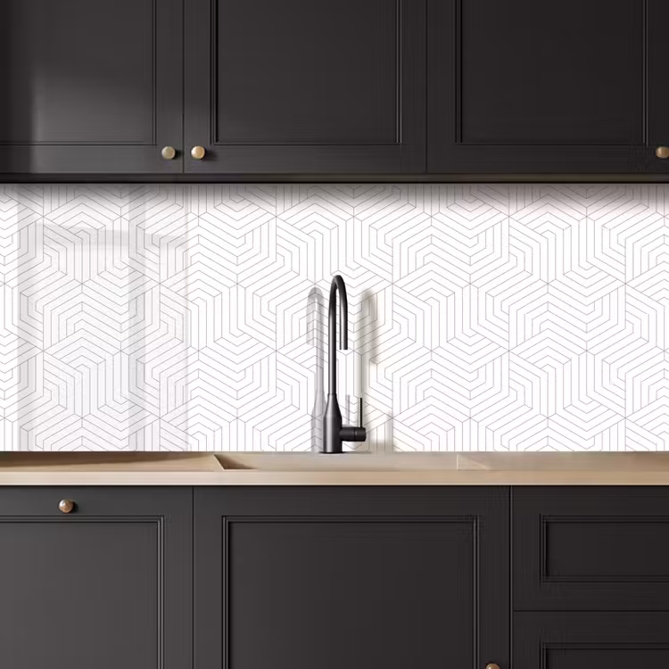 Keuken achterwand - Abstract - Patronen - Design - Lijn — 6