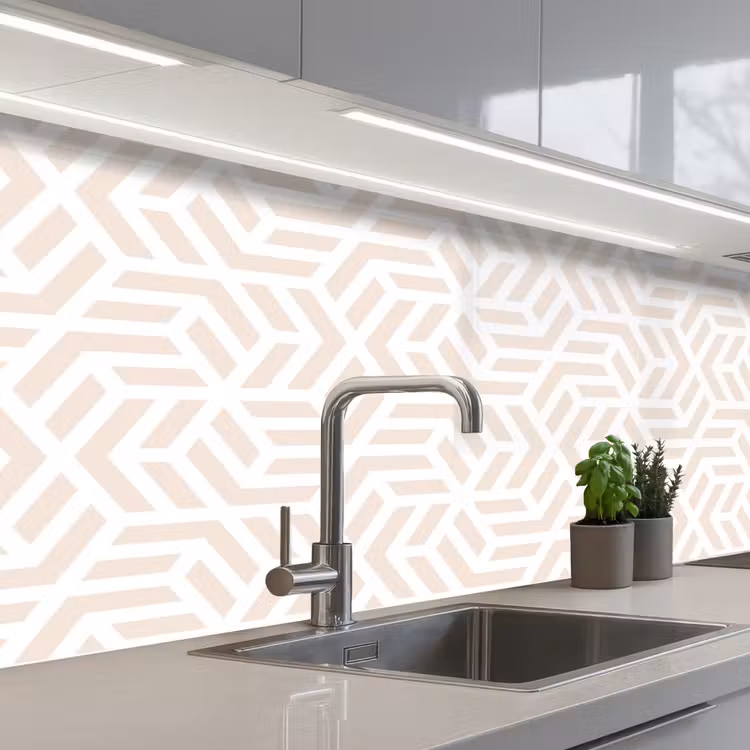 Keuken achterwand - Beige - Geometrie - Patronen - Abstract — 2