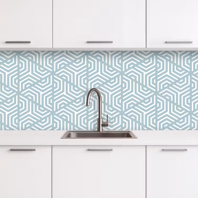 Keuken achterwand - Design - Geometrie - Patroon - Driehoek — 4
