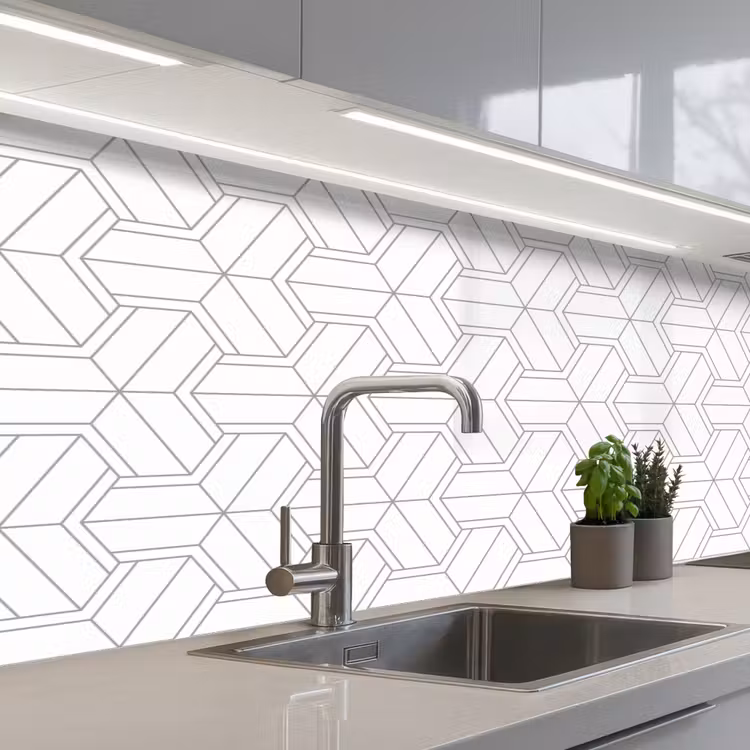 Keuken achterwand - Design - Geometrie - Patroon - Lijn — 2