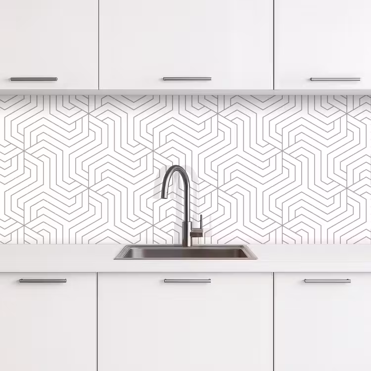 Keuken achterwand - Geometrie - Lijn - Patroon — 4