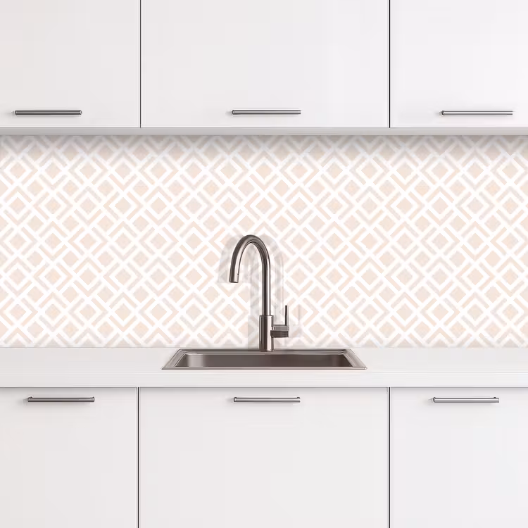 Keuken achterwand - Patronen - Abstract - Beige - Geometrie — 4