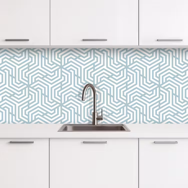 Keuken achterwand - Patronen - Abstract - Driehoek - Geometrie — 4