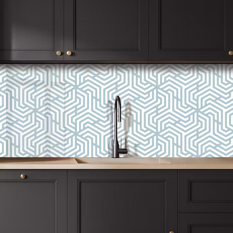 Keuken achterwand - Patronen - Abstract - Driehoek - Geometrie — 6