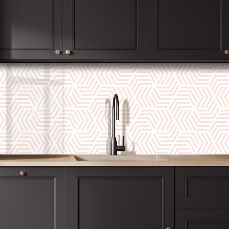 Keuken achterwand - Patroon - Geometrie - Design - Pastel — 6