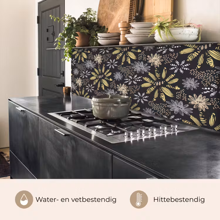 Keuken achterwand - Abstract - Bloemen - Patronen — 5