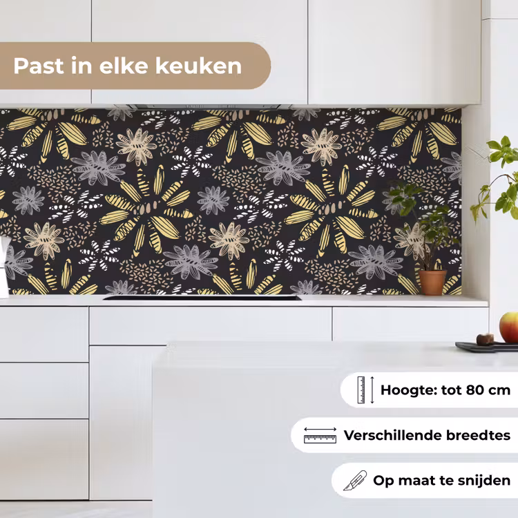 Keuken achterwand - Abstract - Bloemen - Patronen — 7