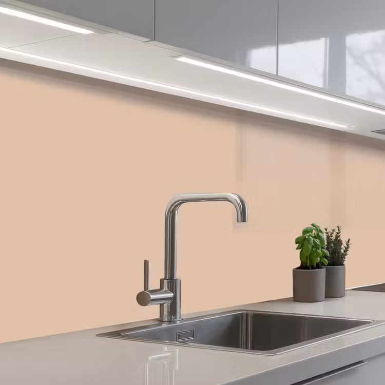 Keuken achterwand - Beige - Kleuren - Effen — 2