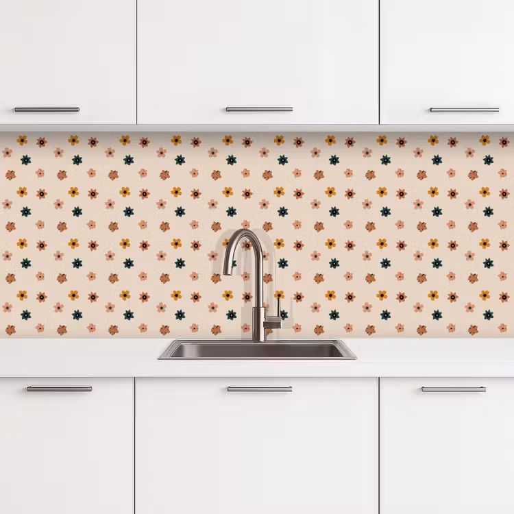 Keuken achterwand - Bloemen - Patronen - Stippen — 4
