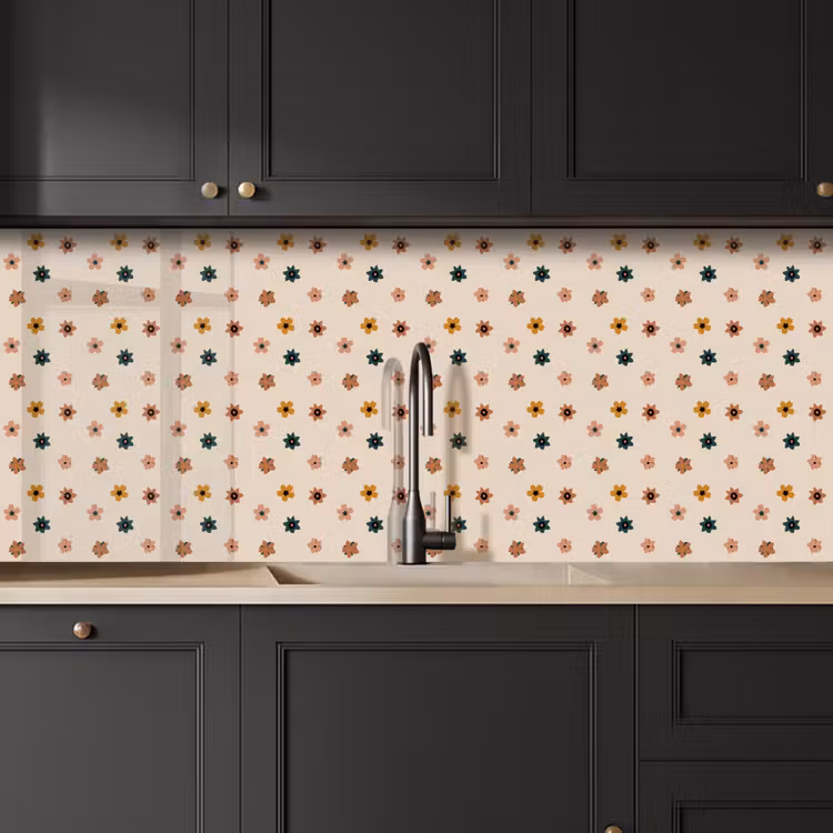 Keuken achterwand - Bloemen - Patronen - Stippen — 6
