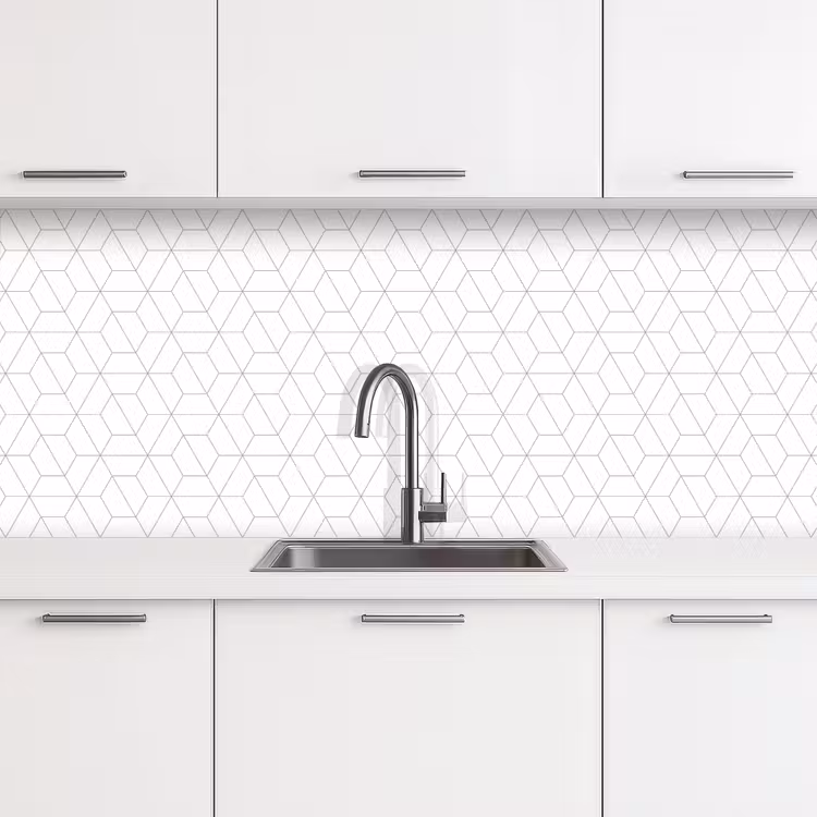 Keuken achterwand - Geometrie - Lijn - Patroon — 4