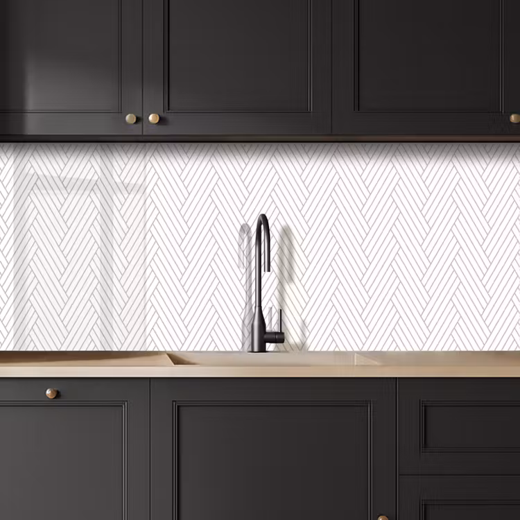 Keuken achterwand - Grafisch - Patroon - Modern - Geweven — 6