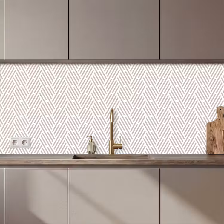 Keuken achterwand - Grafisch - Patroon - Modern - Strepen — 1