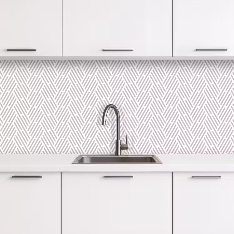 Keuken achterwand - Grafisch - Patroon - Modern - Strepen — 4